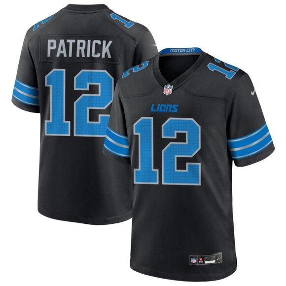 Mens Youths Kids Womens Tim Patrick Black Vapor Stitched Jersey